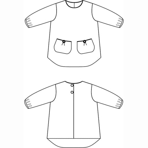 Bear Art Smock Pattern