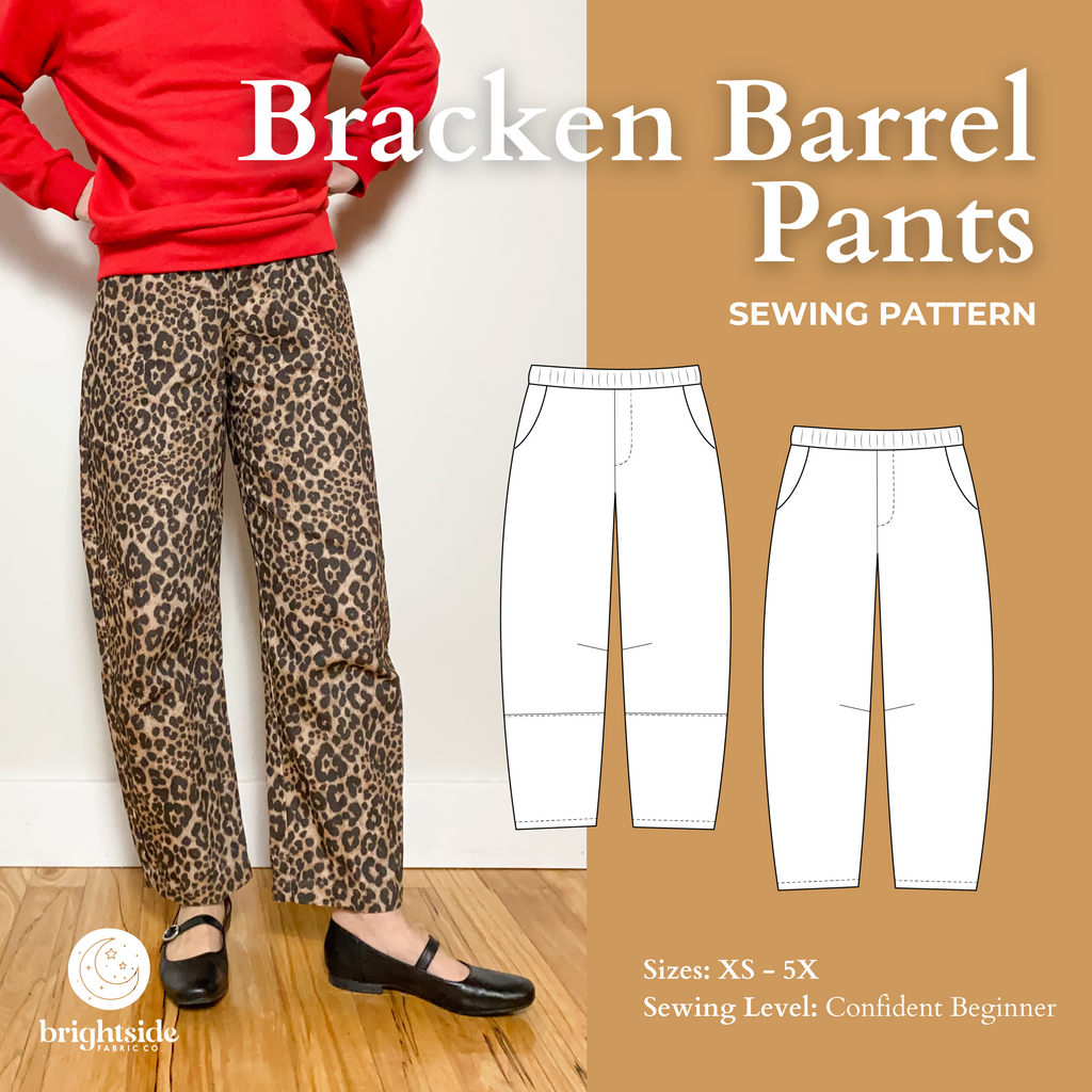 Bracken Barrel Pants Sewing Pattern
