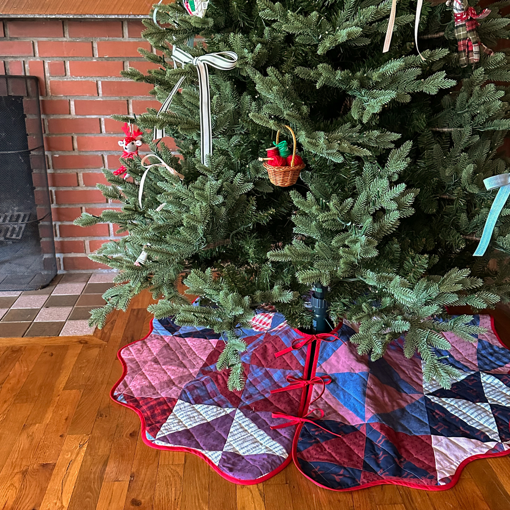 Connie Christmas Tree Skirt Sewing Pattern