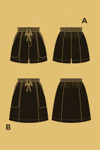 Goji Shorts + Skirt Pattern