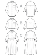 Jenna Shirt + Shirtdress