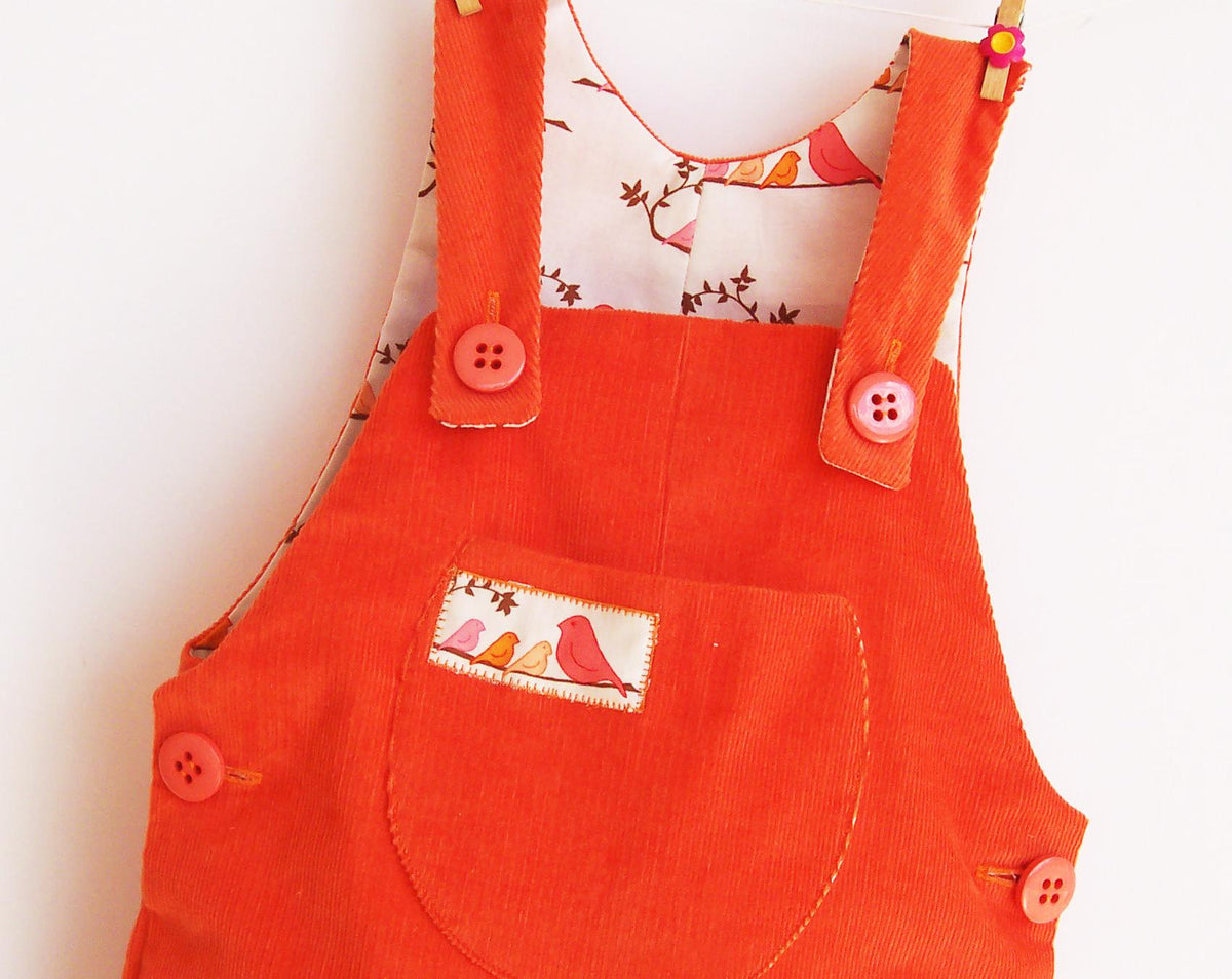 Little Birds Overalls Pattern