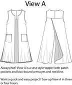 Style Falcon Daring Duster Digital Sewing Pattern